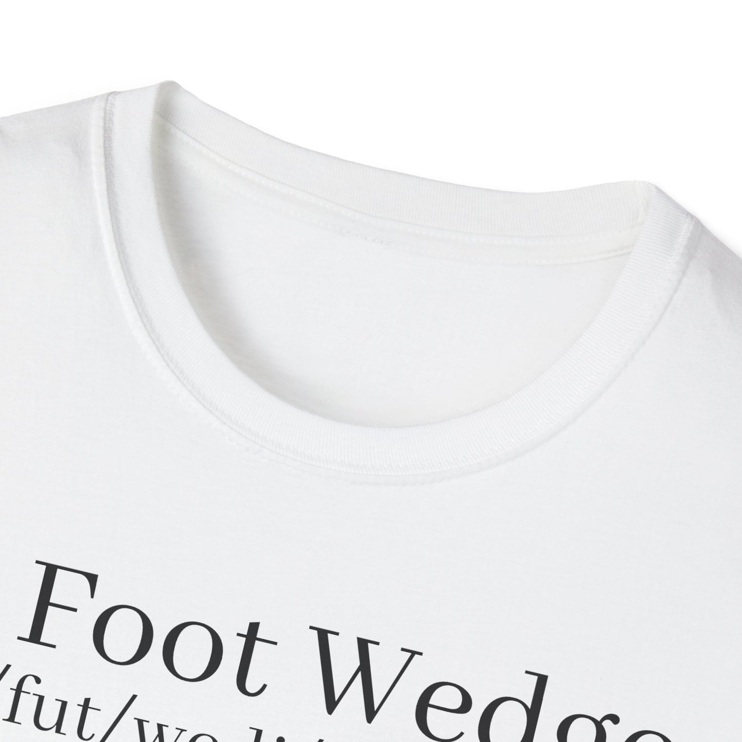 The Foot Wedge | T-Shirt