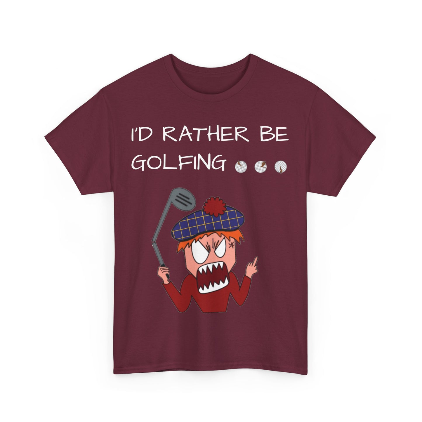 I'd Rather Be Golfing Birdie T-Shirt