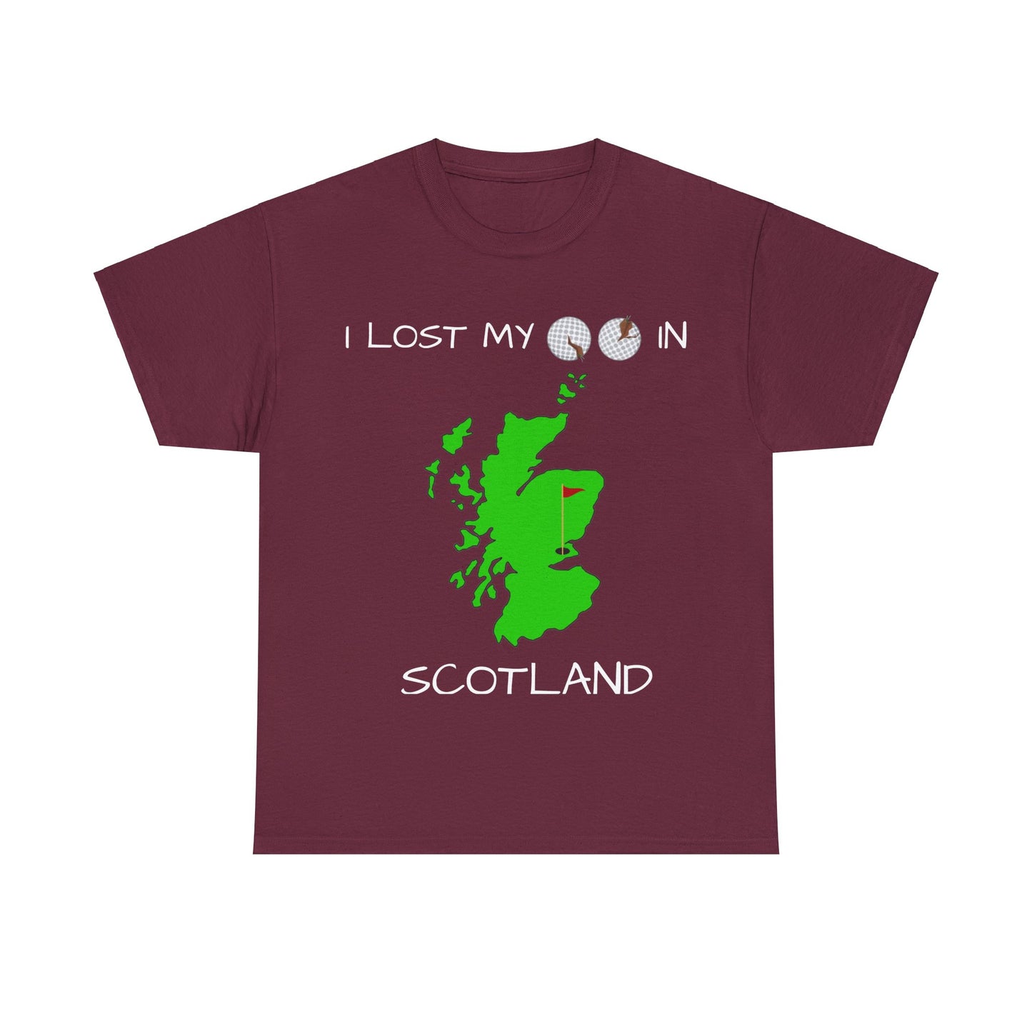 I Lost My Balls In Scotland | Revenge Golf™ T-Shirt