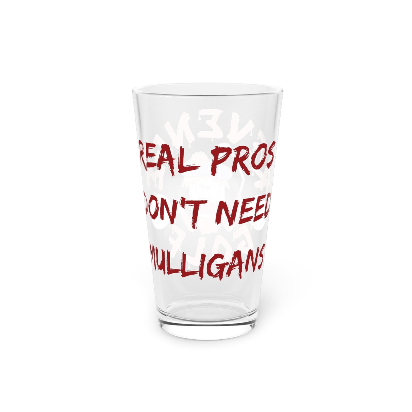 Revenge Golf™ "Real Pros" Pint Glass | 16oz