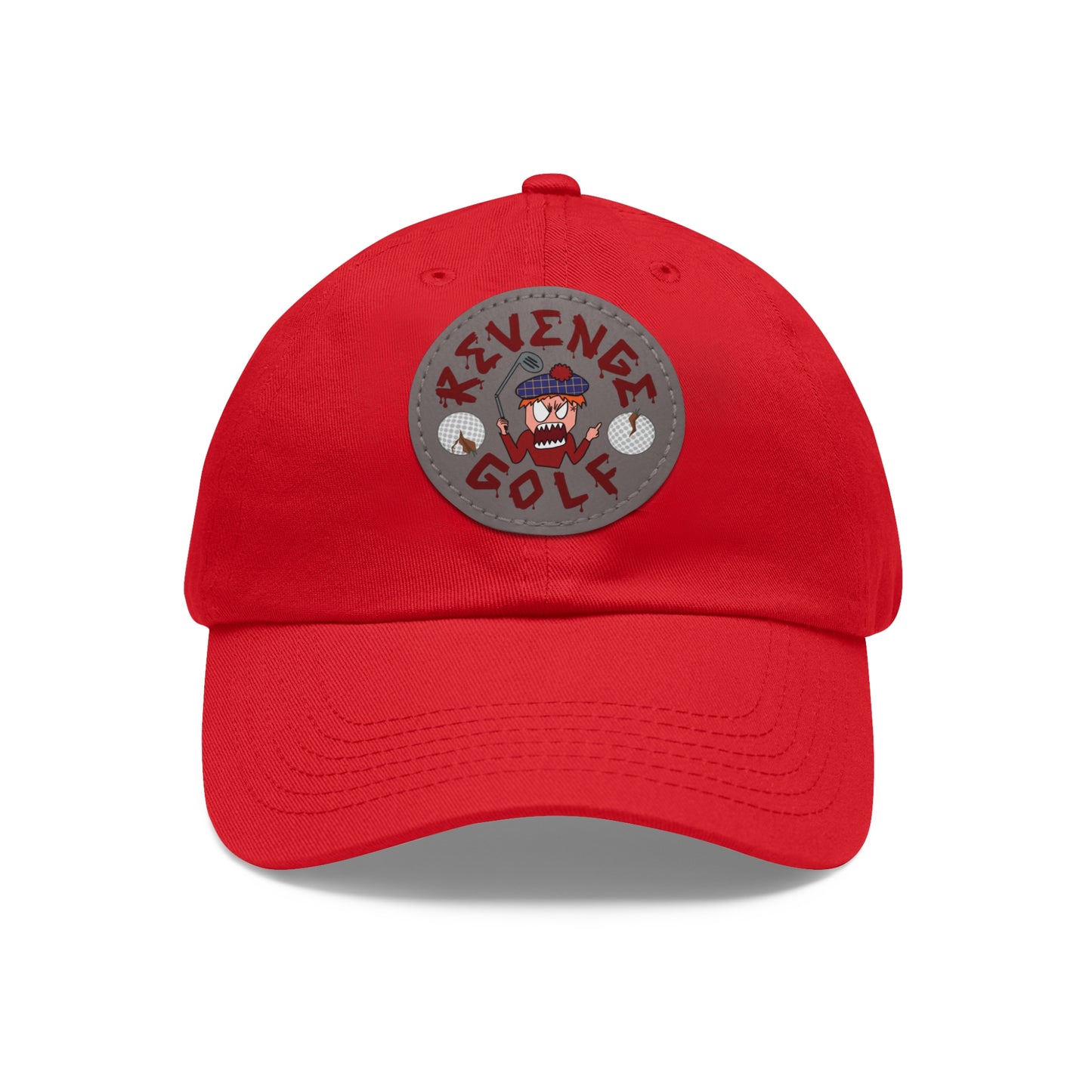 Revenge Golf™ Hat | Leather Patch