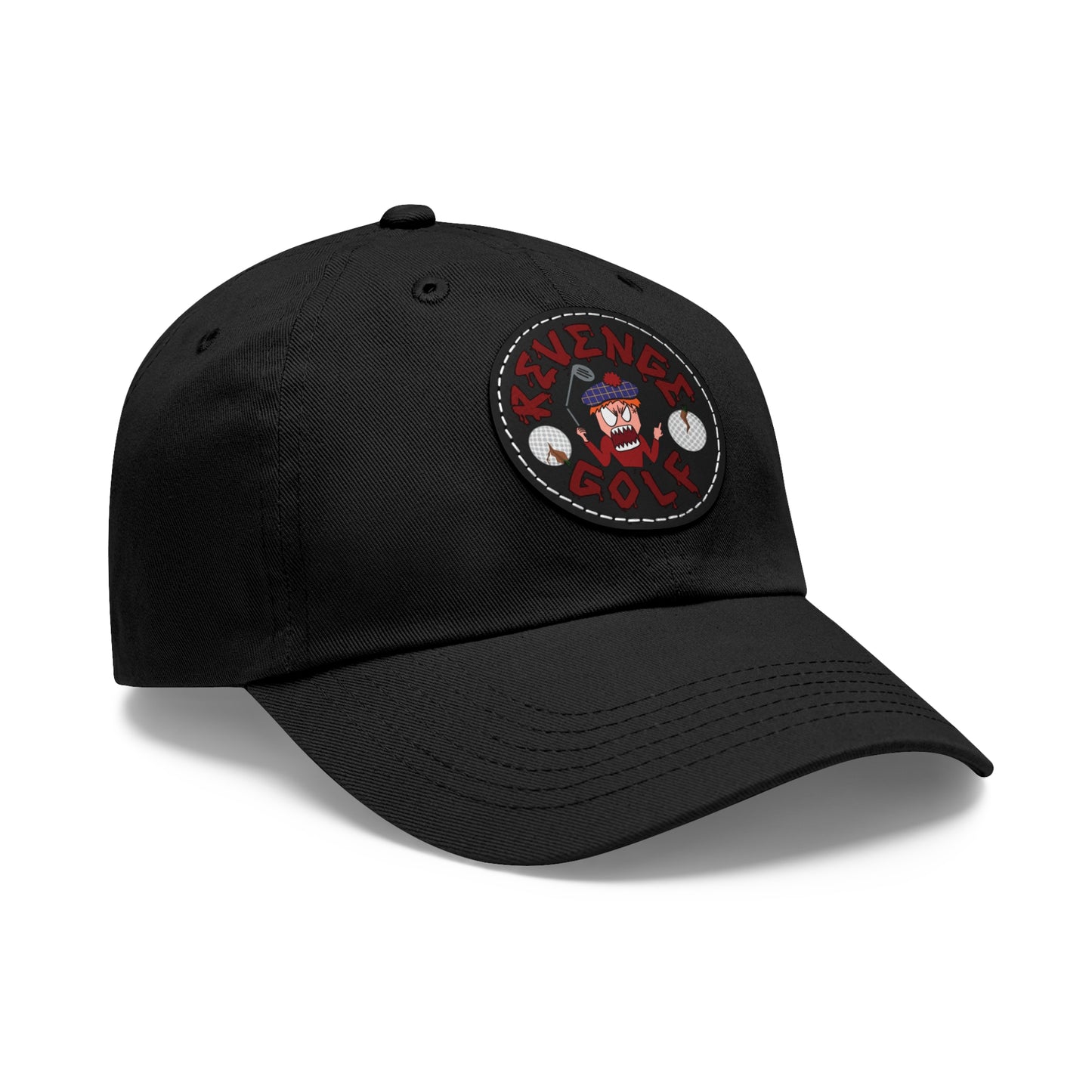 Revenge Golf™ Hat | Leather Patch