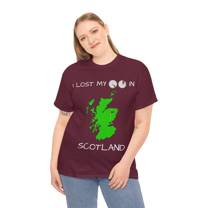 I Lost My Balls In Scotland | Revenge Golf™ T-Shirt