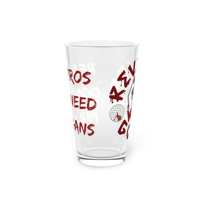 Revenge Golf™ "Real Pros" Pint Glass | 16oz