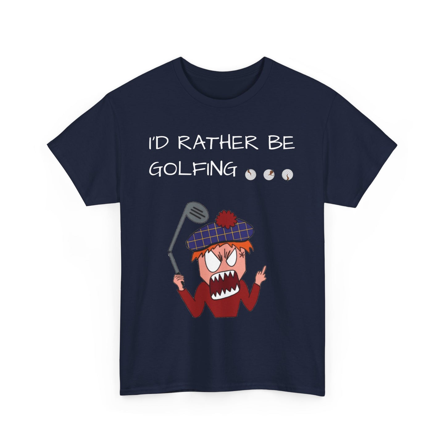 I'd Rather Be Golfing Birdie T-Shirt