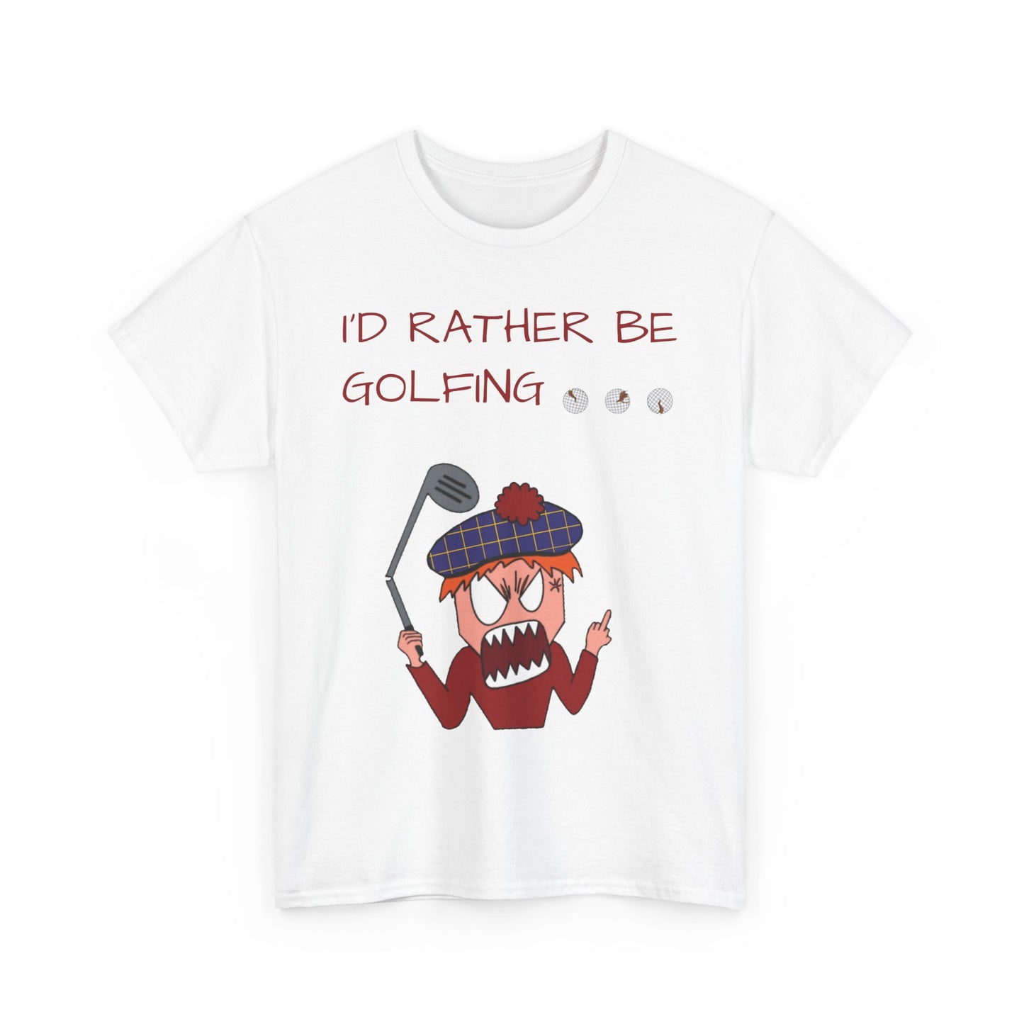 I'd Rather Be Golfing Birdie T-Shirt