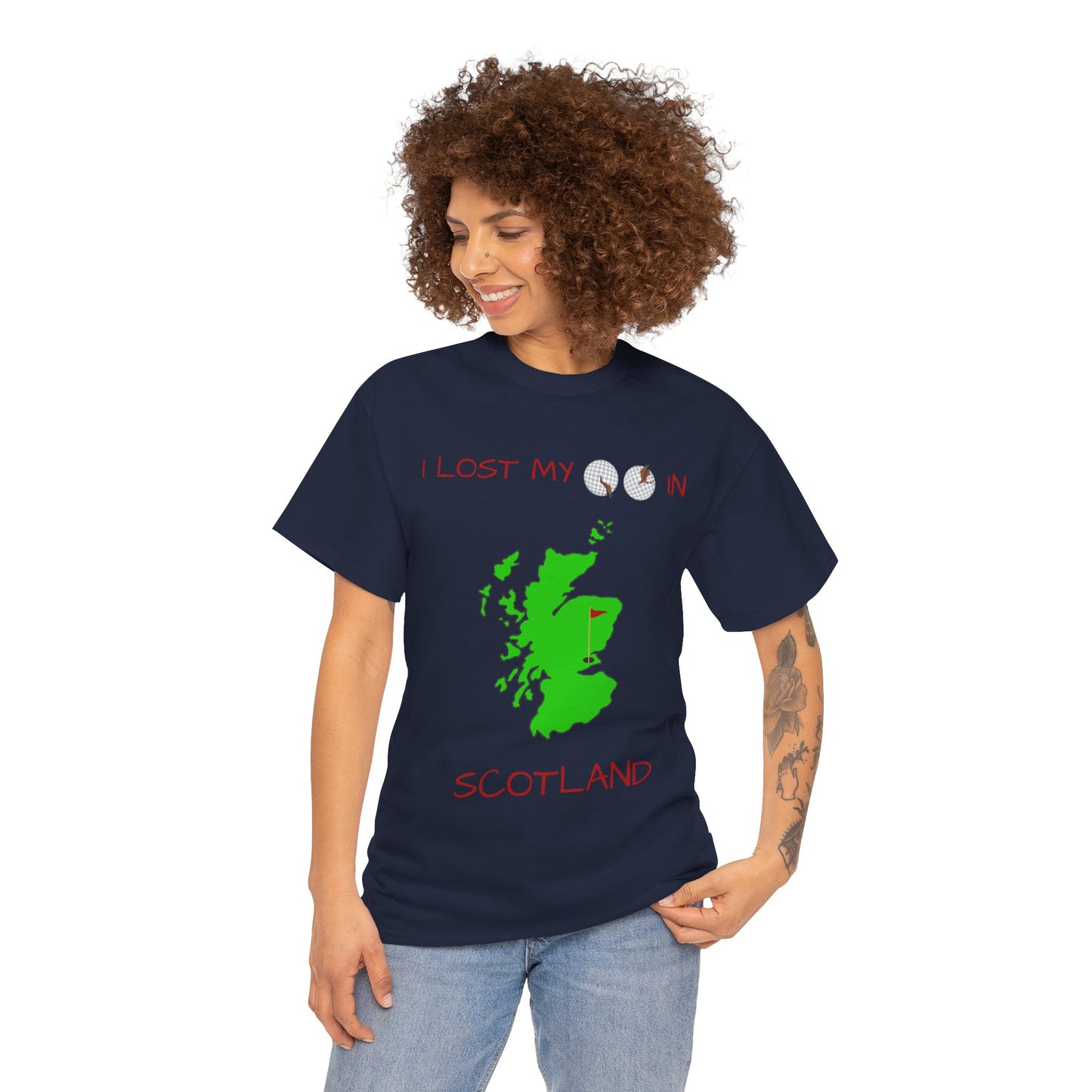 I Lost My Balls In Scotland | Revenge Golf™ T-Shirt