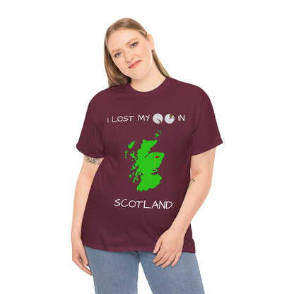 I Lost My Balls In Scotland | Revenge Golf™ T-Shirt