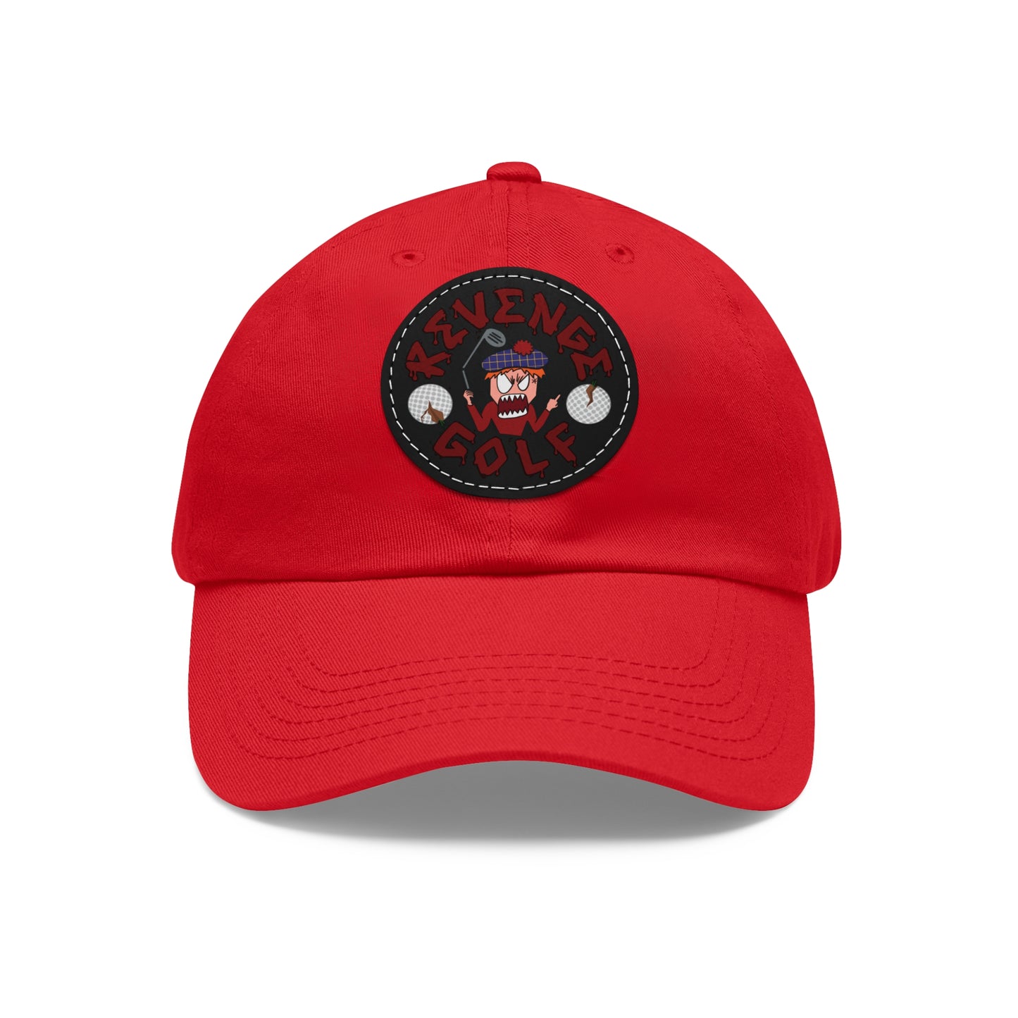 Revenge Golf™ Hat | Leather Patch