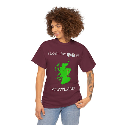 I Lost My Balls In Scotland | Revenge Golf™ T-Shirt