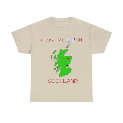 I Lost My Balls In Scotland | Revenge Golf™ T-Shirt