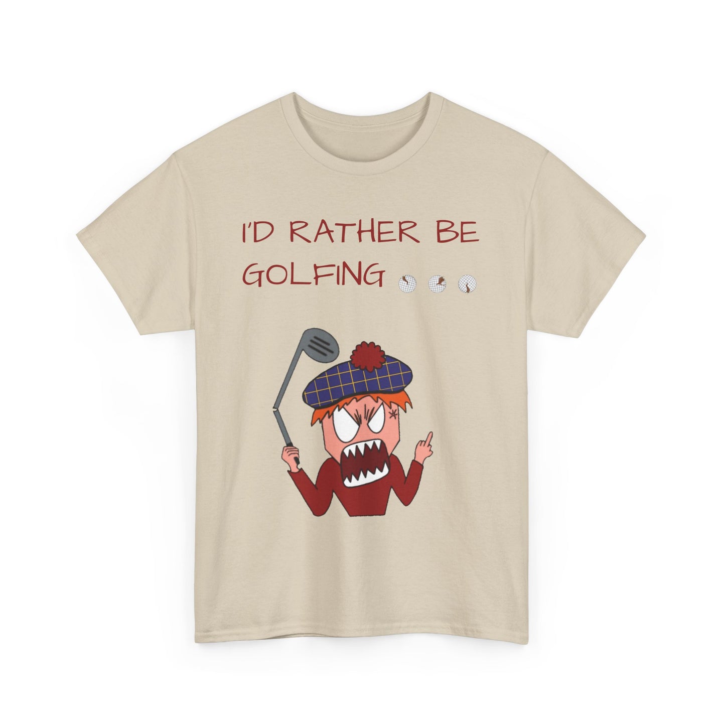 I'd Rather Be Golfing Birdie T-Shirt